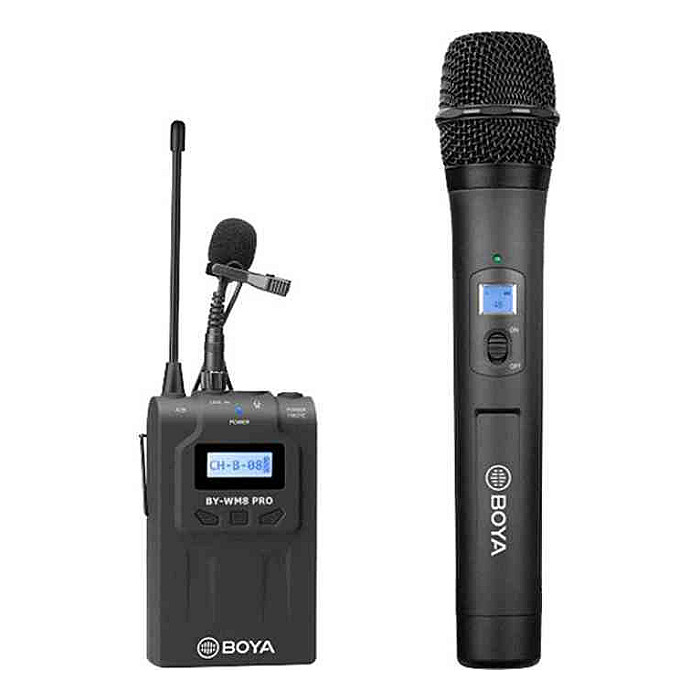 BOYA BY-WM8 PRO-K3 UHF Wireless Handheld Mic 1+1